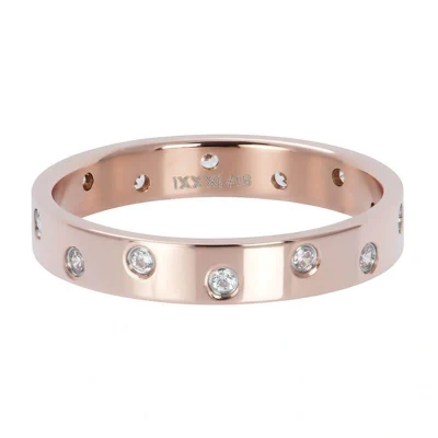 Afbeelding van iXXXi Vulring Zirconia 14 Stones Crystal Rosé Maat 16