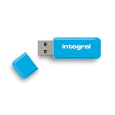 Afbeelding van Integral Neon 8GB USB 2.0 Flash Drive Blauw
