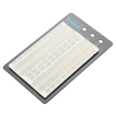 Afbeelding van 21.5cmx13cmx5cm Breadboard Kit,1660 Punten Gaten Plug In Test Bed Soldeer Circuit