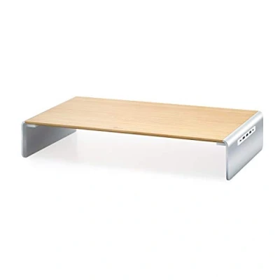 Afbeelding van j5create JCT425 N Houten Monitor Stand met Docking Station