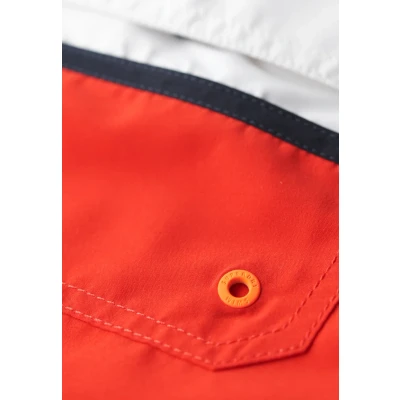 Afbeelding van Superdry Nautical LOGO Zwemshorts, Heren, Maat: Small, Tricolore red