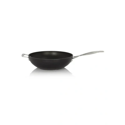 Afbeelding van Wokpan Le Creuset Les Forgées Zwart 30 cm