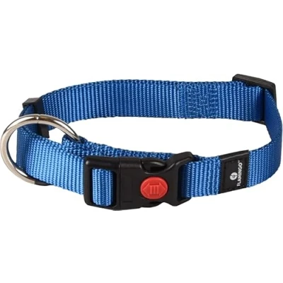Afbeelding van Hond Halsband Ziggi Blauw M 40 55cm 20mm