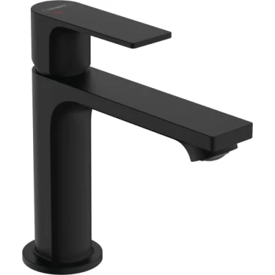 Afbeelding van Hansgrohe rebris e eengreeps wastafelkraan 110 coolstart zonder waste mat zwart 72560670