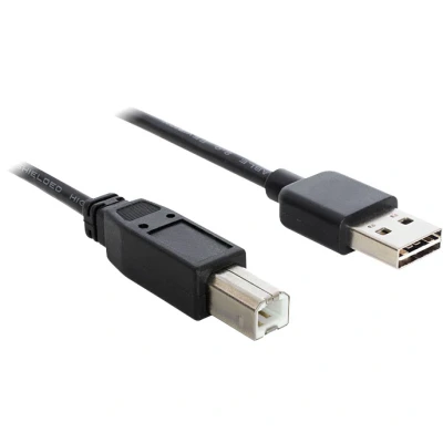 Afbeelding van Delock 83360 Kabel EASY USB 2.0 Type A male &gt; B 3 m zwart