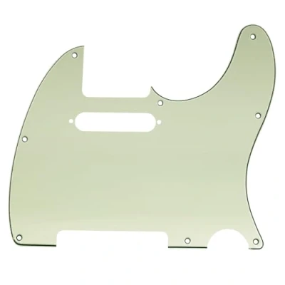 Afbeelding van Musiclily 8 Schroefgaten Tele Gitaar Slagplaat voor USA/Mexican Fender Standard Telecaster Moderne Stijl, 3 laags Mintgroen