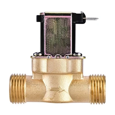 Afbeelding van Elektromagnetische Elektrische Klep, Walfront Magnetische Klep In Messing Normaal Gesloten 1/2 AC 220V Voor Waterregeling