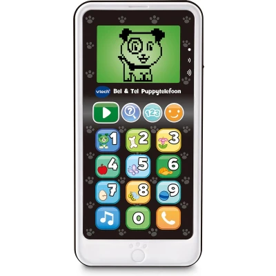 Afbeelding van VTech Bel en Tel Puppytelefoon met Geluid Wit