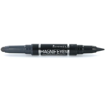 Afbeelding van Rimmel Magnif&#039;Eyes Double Ended Oogschaduw &amp; Eyeliner 001 Back To Blacks