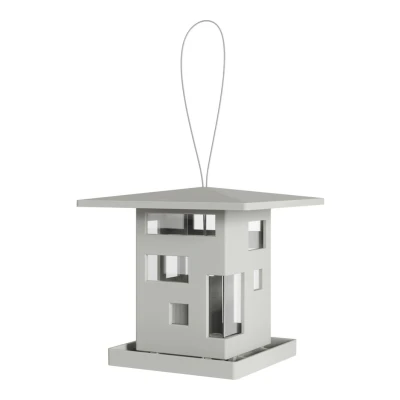 Afbeelding van Umbra Vogelvoederhuis Bird Cafe Grijs 23x23x21cm