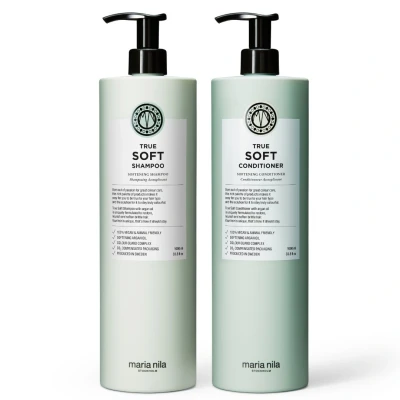 Afbeelding van Maria Nila True Soft Care Set XL 1000ml+1000ml