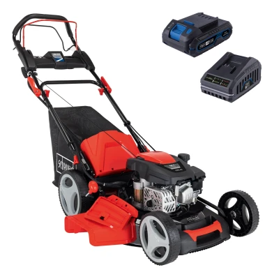 Afbeelding van Scheppach MS173 51E Hybride benzine grasmaaier 5911247905