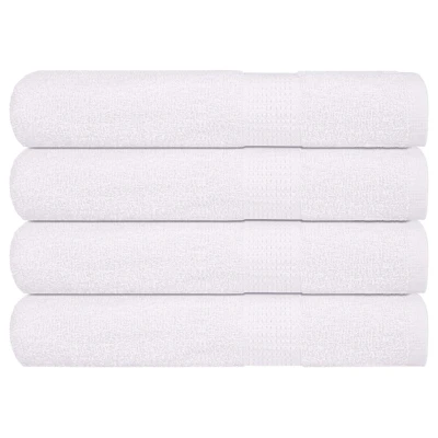 Afbeelding van vidaXL Handdoeken 4 st 100x200 cm 360 g/m² 100% katoen wit