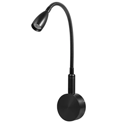 Afbeelding van Meanyee Aanraakschakelaar, traploos dimbaar (0 3 W), flexibele zwanenhals, leeslamp, wandlamp, bedlamp, oogverzorging, nachtlampje (warm wit 3000 3200K)