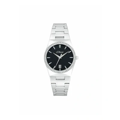 Afbeelding van s.Oliver Horloge, Dames, Maat: One Size, Silberfarben