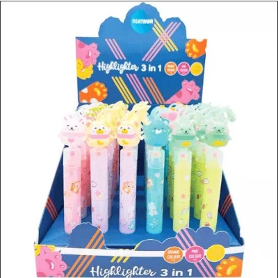 Afbeelding van 36 highlighters 3 in 1 display