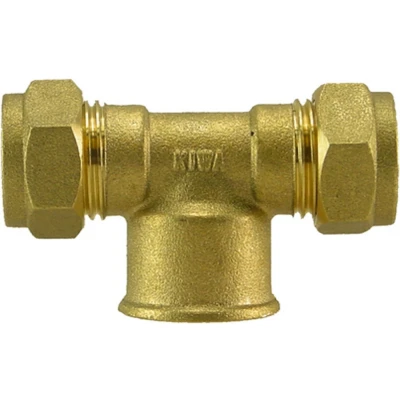 Afbeelding van Riko P 717 messing knel teestuk 15x1/2&quot;binnen x15