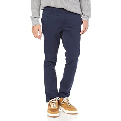 Afbeelding van Amazon Essentials Skinny Fit Broken in Chino Pant Navy, 33W x 28L