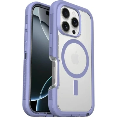 Afbeelding van Otterbox Defender XT Clear iPhone 16 Pro Hoesje lavender haze