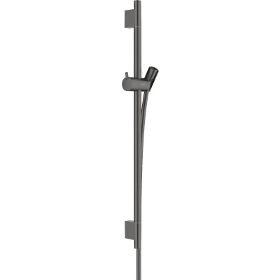 Afbeelding van Hansgrohe Unica S Puro glijstang 65 cm met doucheslang Brushed Black