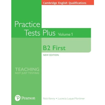 Afbeelding van CAMBRIDGE ENGLISH QUALIFICATIONS: B2 FIRST VOLUME 1 PRACTICE TESTS PLUS