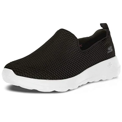 Afbeelding van Skechers Ga lopen Joy dames Slip On Trainers Low Top Trainers,zwart/wit.,36 EU