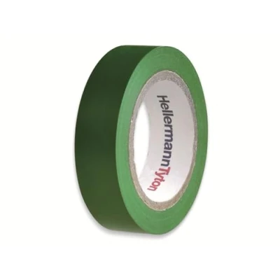 Afbeelding van HellermannTyton HelaTape Flex 15 710 00103 Isolatietape Groen (l x b) 10 m mm 1 stuk(s)