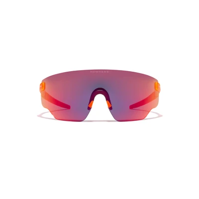 Afbeelding van HAWKERS Speed uniseks bril voor volwassenen, neonoranje/robijnrood, one size
