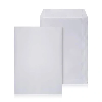 Afbeelding van LOGIC PACK enveloppen DIN C5 zonder raam Zelfklevend Envelop Wit 162 x 229 mm Verzendenveloppen Grote (500 stuks)