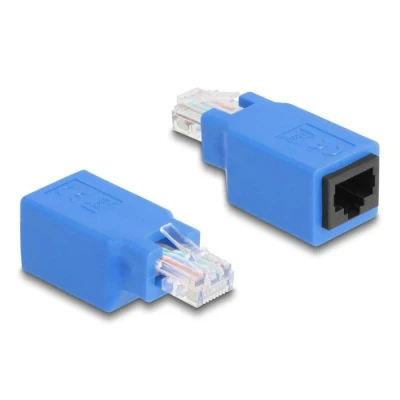 Afbeelding van Delock RJ45 Rollover Adapter Stecker zu Buchse HQ products