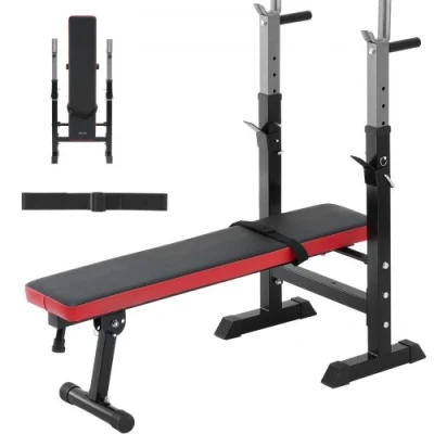 Afbeelding van VEVOR halterbank sit up bank trainingsbank krachttraining 181kg thuisstudio