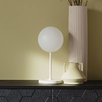 Afbeelding van Maison Bobby Tafellamp Hub Beige