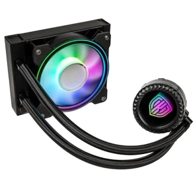 Afbeelding van Kolink Umbra Void 120 AIO Processor Kit voor vloeistofkoeling 12 cm Zwart 1 stuk(s)