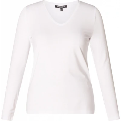 Afbeelding van Base Level Curvy longsleeve wit Alize