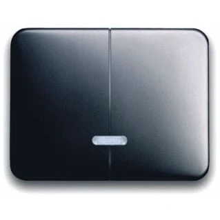 Afbeelding van Abb busch jaeger alpha enkele drukker kunststof dimmer ip20 platina 2cka006599a2890