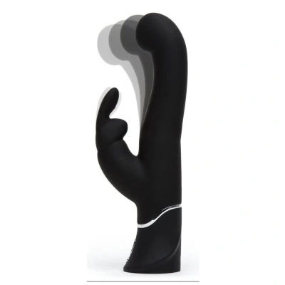 Afbeelding van Happy Rabbit G Spot Stroking Vibrator Zwart GRATIS TOY bij iedere bestelling v.a. 40,