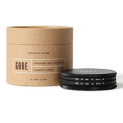 Afbeelding van Gobe 58 mm UV + Circulaire Polarisatie (CPL) Lens Filter Kit (1Peak)