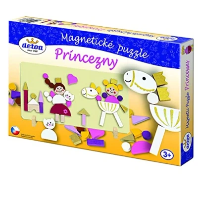 Afbeelding van Detoa Magneetpuzzel Prinsessen Junior Hout 45 delig