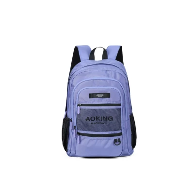Afbeelding van Aoking Rugzak violetblauw / zwart