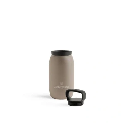Afbeelding van waterdrop® All Purpose thermosfles 400 ml, geïsoleerde roestvrijstalen drinkfles, 24 uur koud 12 warm, lekvrij &amp; onbreekbaar