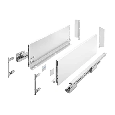 Afbeelding van GTV AXISPRO lade voor het openen van 550mm wit ladesysteem eenvoudige montage push to open vrije toegang belasting tot 40 kg hoogte: 168 mm