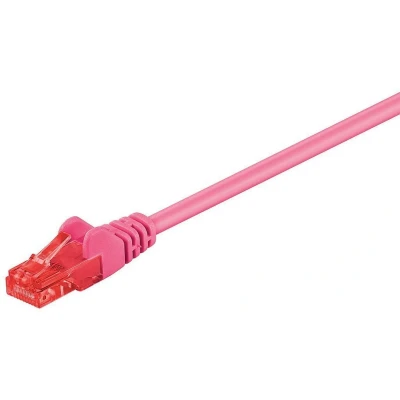 Afbeelding van Netwerkkabel Cat6 U/UTP 3 meter (Roze)