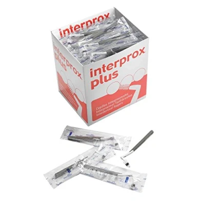Afbeelding van Interprox plus interdentale borstels 80 box (grijs X maxi)