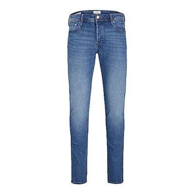 Afbeelding van JACK &amp; JONES Heren jeans, kleur: blauw, jeans/broek, 34W / 32L, x 32L