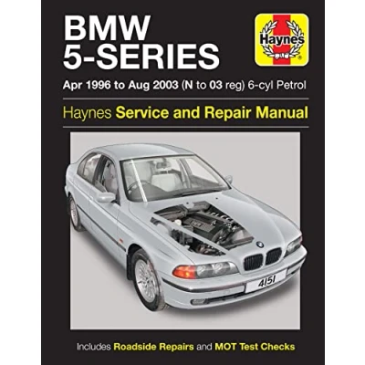 Afbeelding van BMW 5 Series 6 cyl Petrol (April 96 Aug 03) Haynes Repair Manual: 03