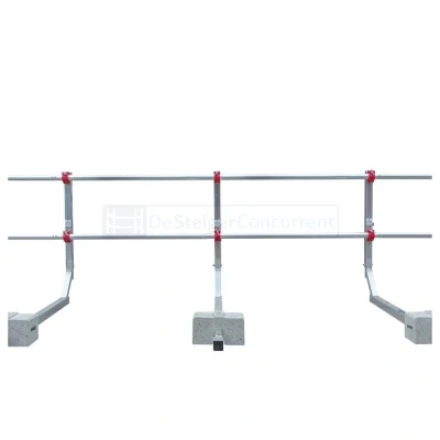Afbeelding van Euroscaffold Dakrandbeveiliging Plat dak Complete set 9 meter