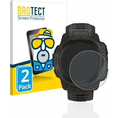 Afbeelding van BROTECT Screenprotector voor Garmin Instinct / Tactical Edition Folie Beschermfolie matte (2 Stuks)