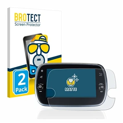 Afbeelding van BROTECT Screenprotector voor Fiat 500 Abarth Uconnet 7&quot; Folie Beschermfolie matte (2 Stuks)