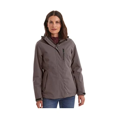 Afbeelding van Killtec Kow 140 Wmn Jckt functionele jas voor dames, winterjas met afritsbare capuchon, 00548 donker malve, 42