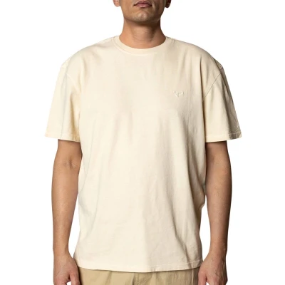 Afbeelding van Fat Moose Taylor Tshirt basic, Heren, Maat: XS, Ecru